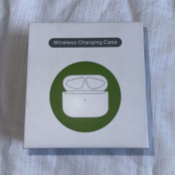 White Wireless Earbuds Charging Case, not used - Picture 2 of 6